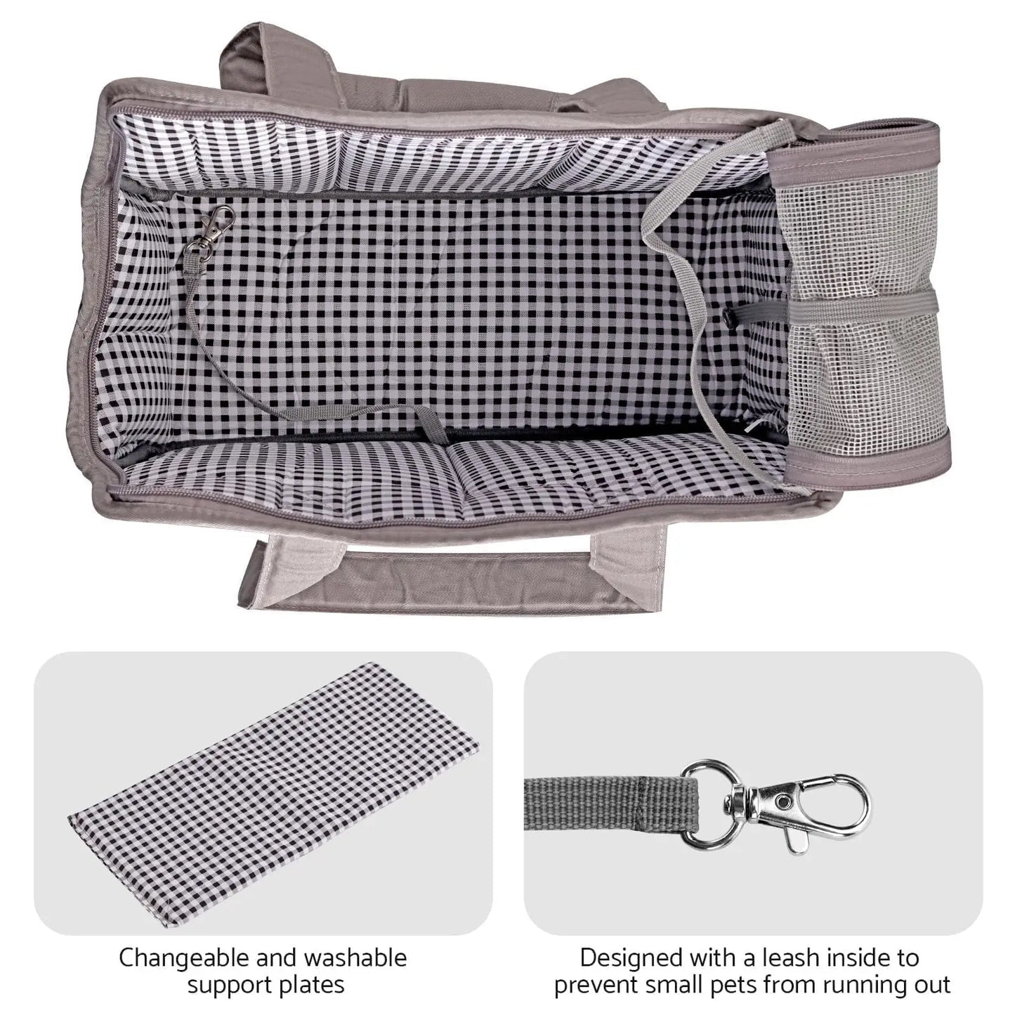 Breed Dog Purse Carrier Sling For Small Dogs And Cats Travel Walking Shopping Everyday Use