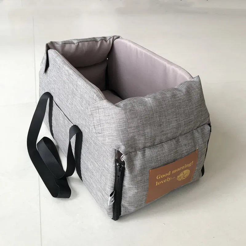 Portable Dog Car Seat Carrier Booster For Small Pets