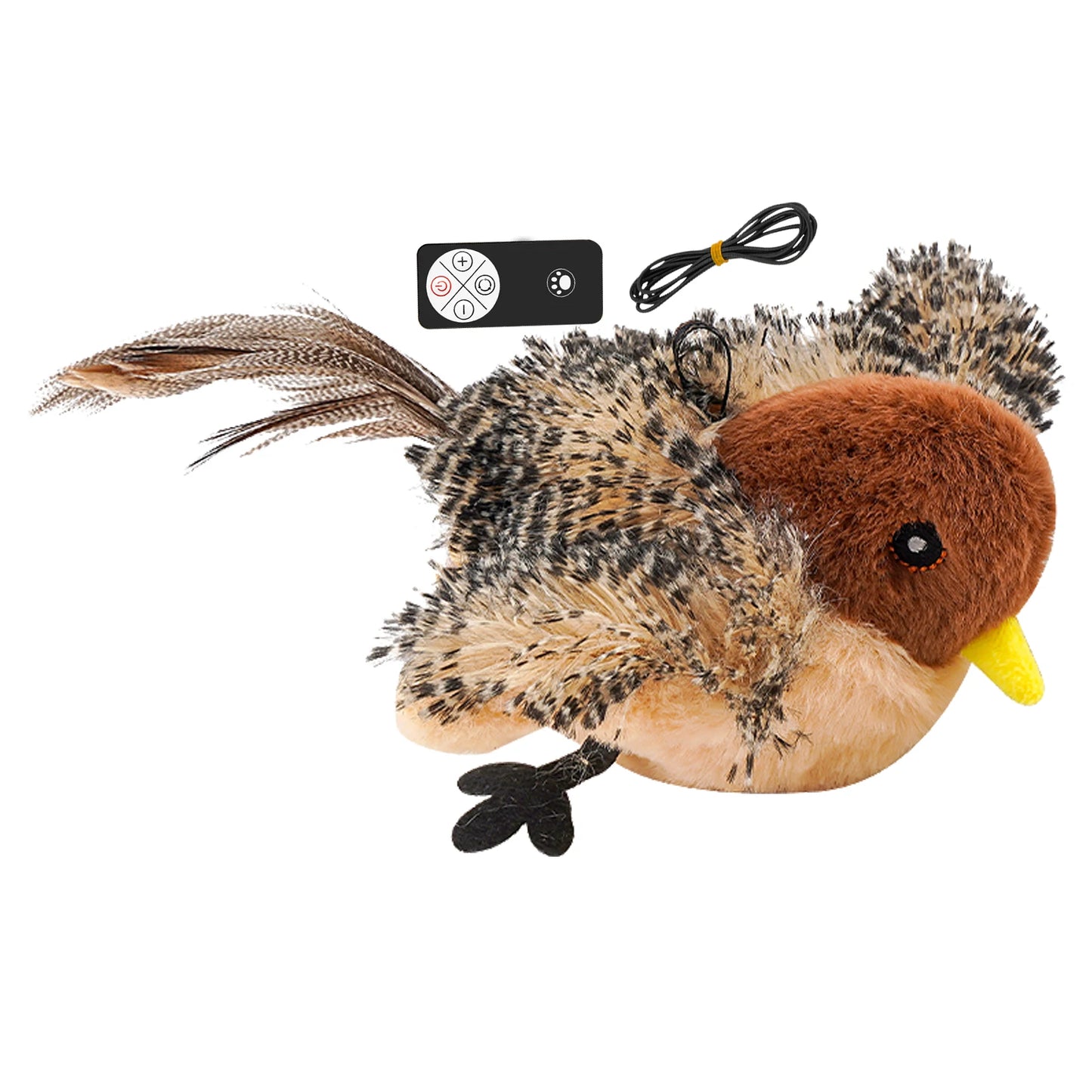 Guangdong Remote Control Simulated Chirping Bird Cat Plush