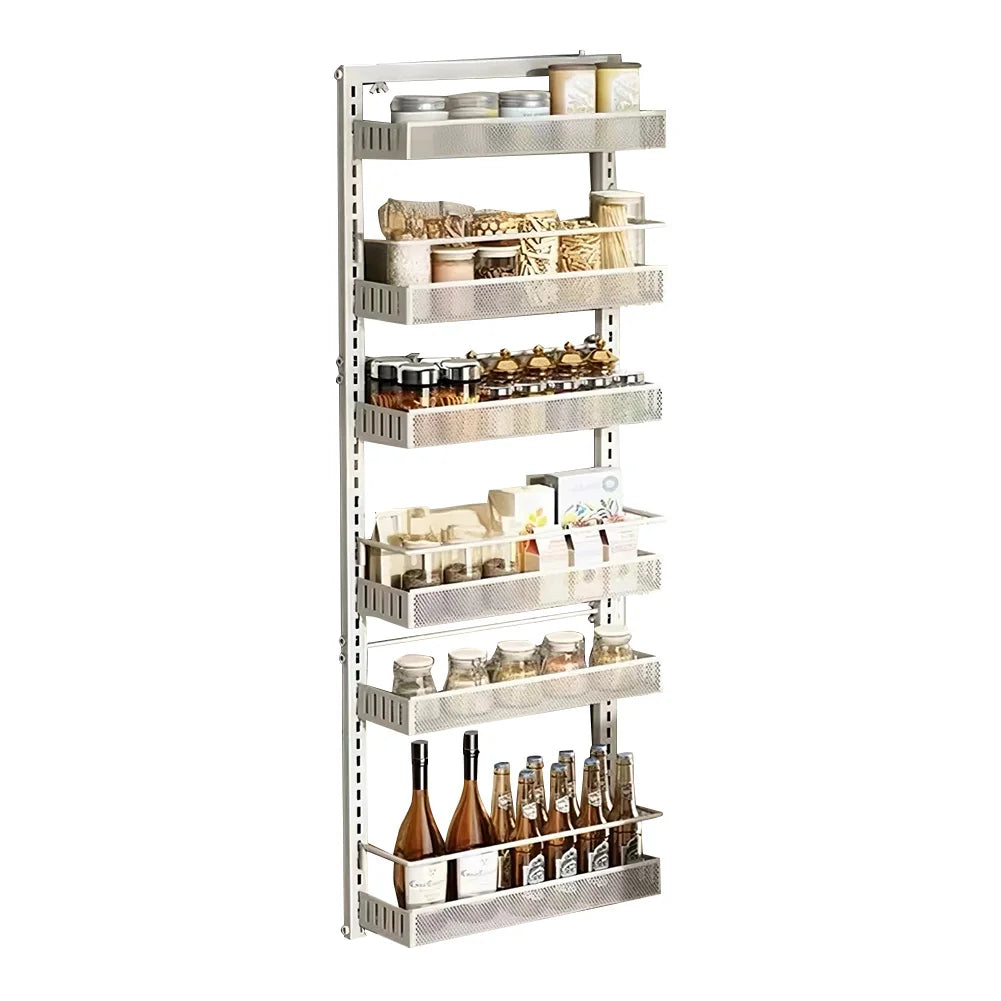 TWISTER.CK Over-The-Door Pantry Organizer 6-Tier Kitchen Bathroom Storage RackSystem