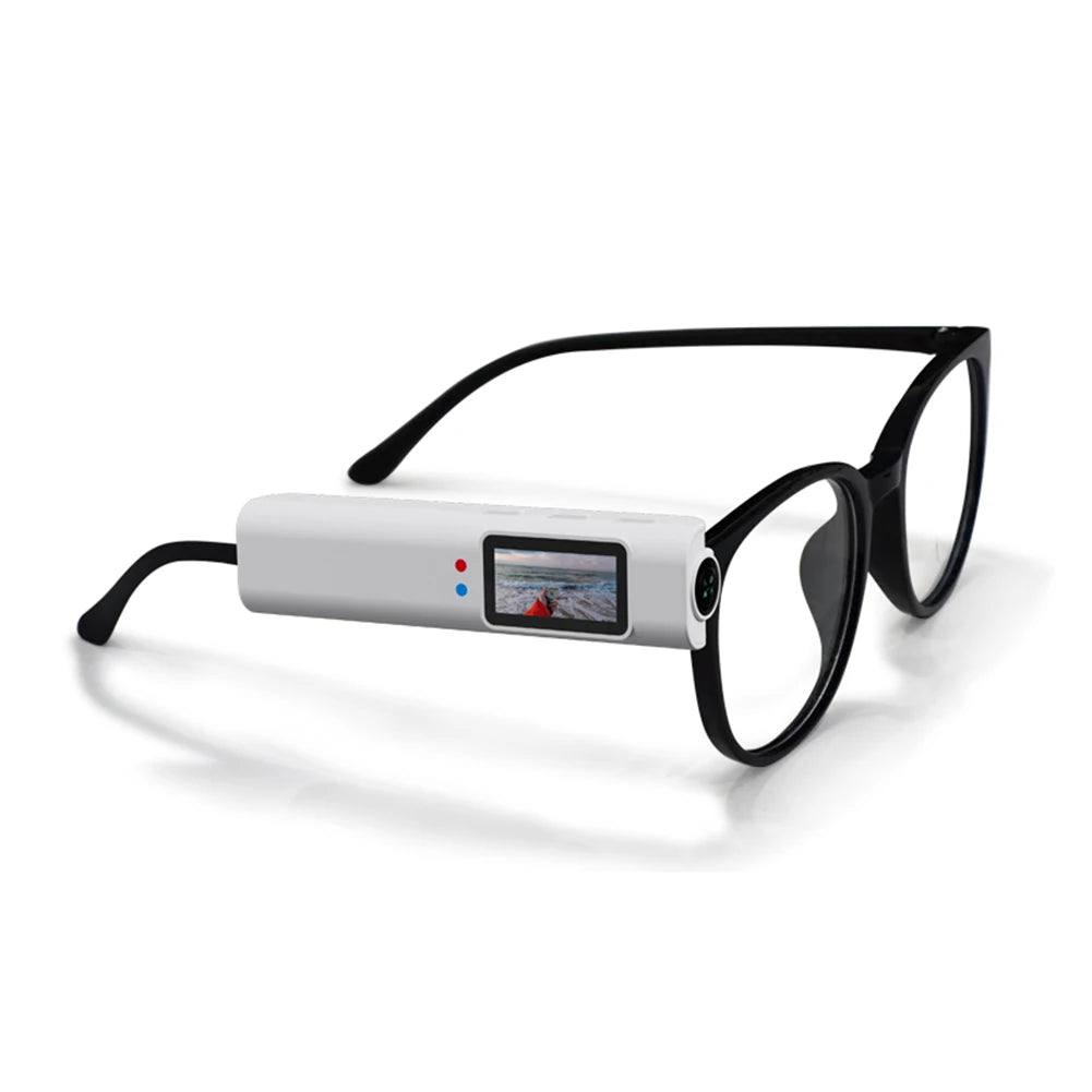 APWIKOGER 2.7K HD Glasses Camera WiFi Eyewear Action Cam