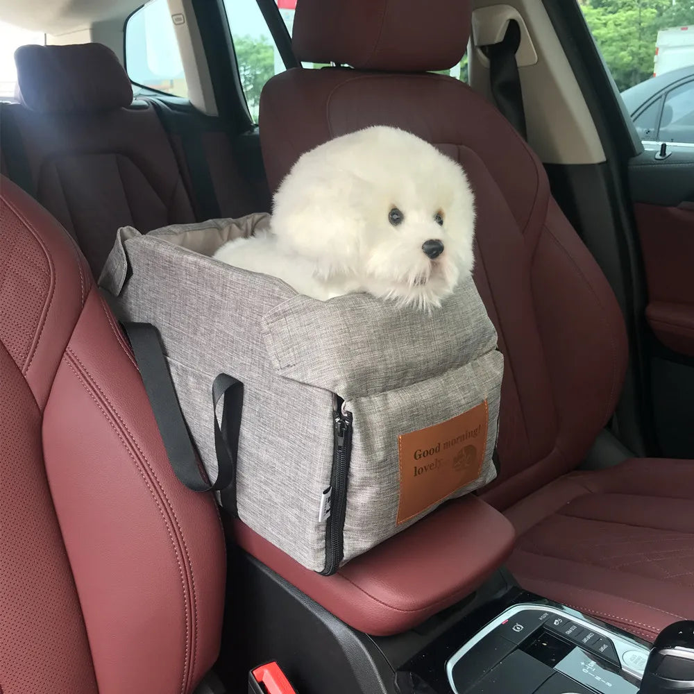 Portable Dog Car Seat Carrier Booster For Small Pets