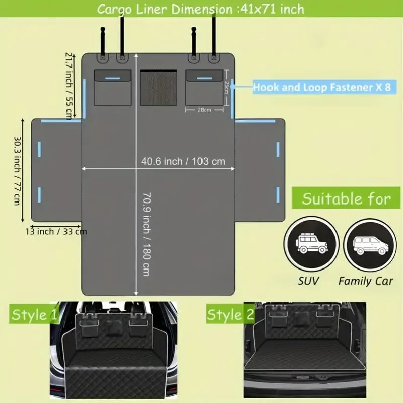 Jiangsu SUV Dog Cargo Liner Waterproof Non Slip Cover