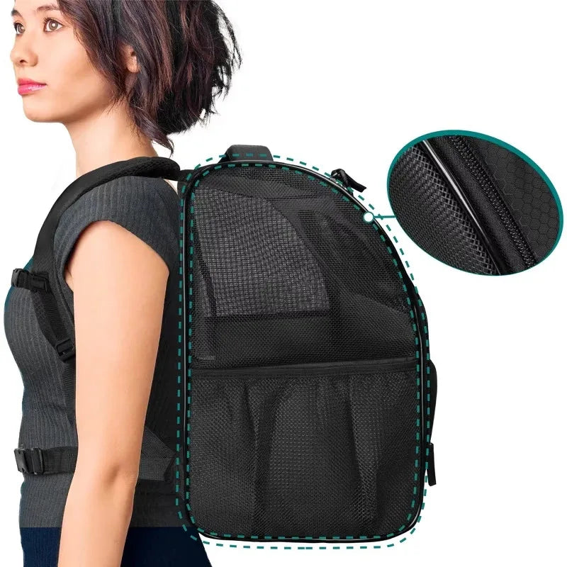 Airline Approved Pet Carrier Backpack For Dogs And Cats