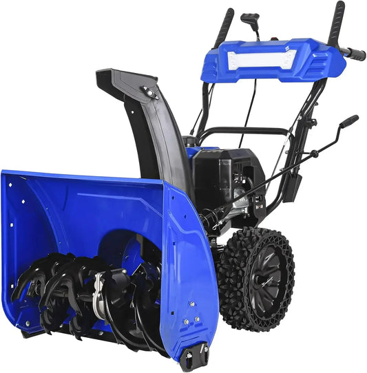 XMSJH Gas Snow Blower Two Stage With Electric Start