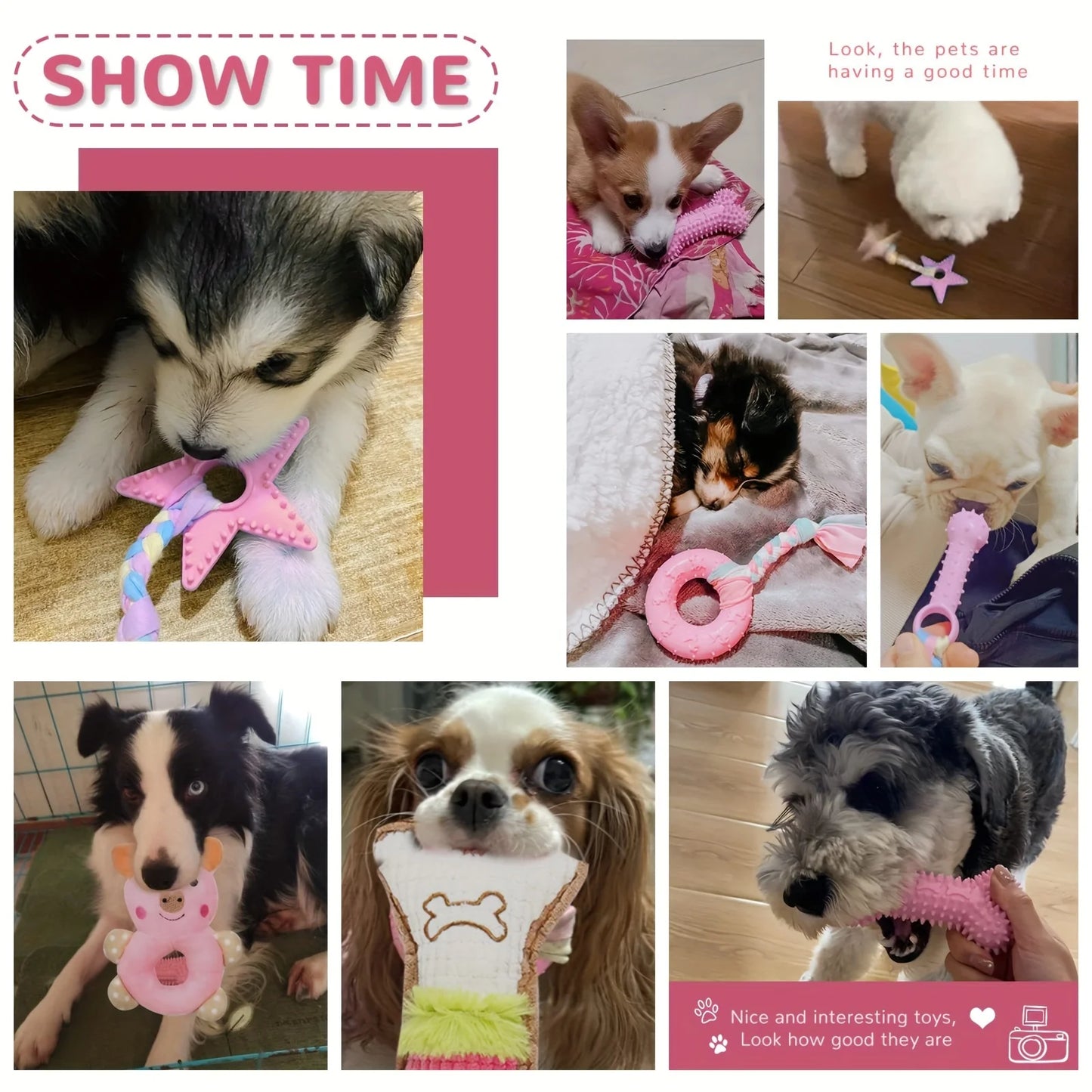 Hign-concerned Puppy Teething Toys for Small Dogs Chew Toys