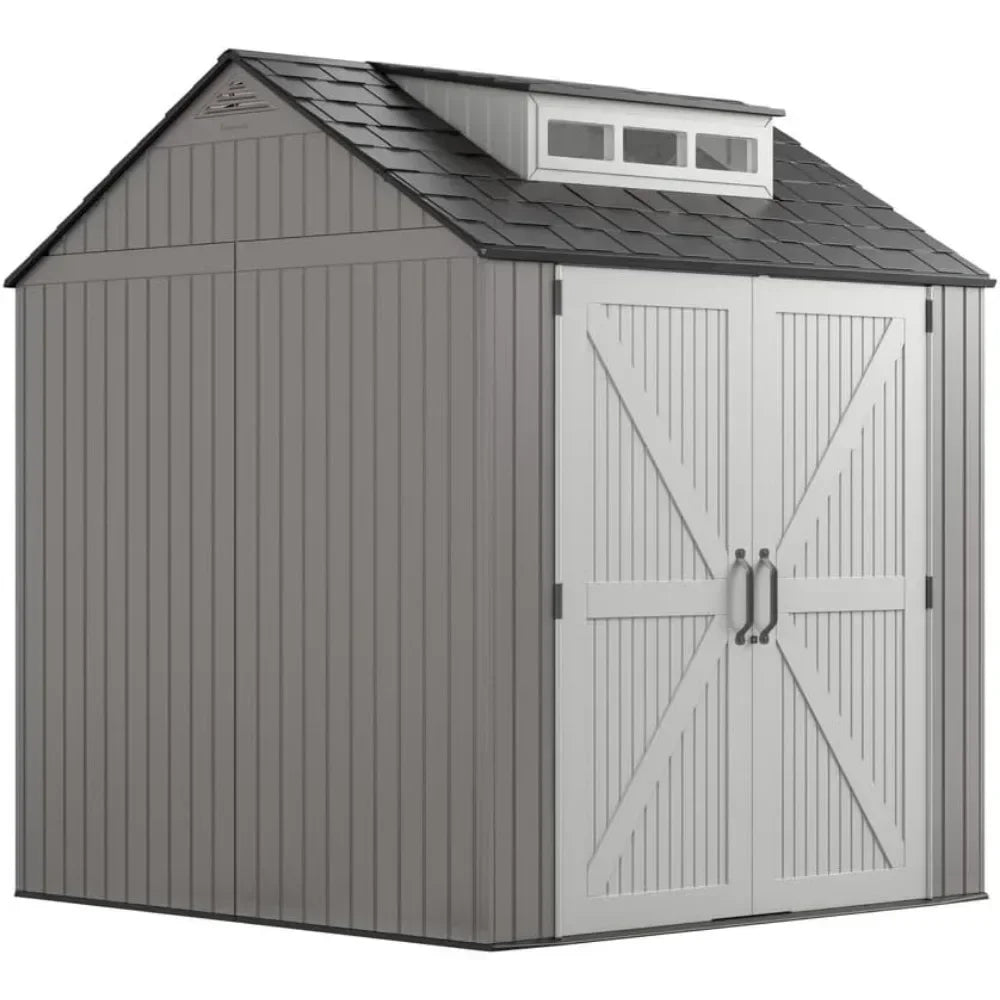 XMSJ Resin Outdoor Storage Shed With Floor Waterproof