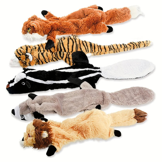 Hignconcerned Squeaky Plush Dog Toys For Active Dogs