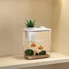 High-concerned Acrylic Desktop Aquarium Tank For Home Office