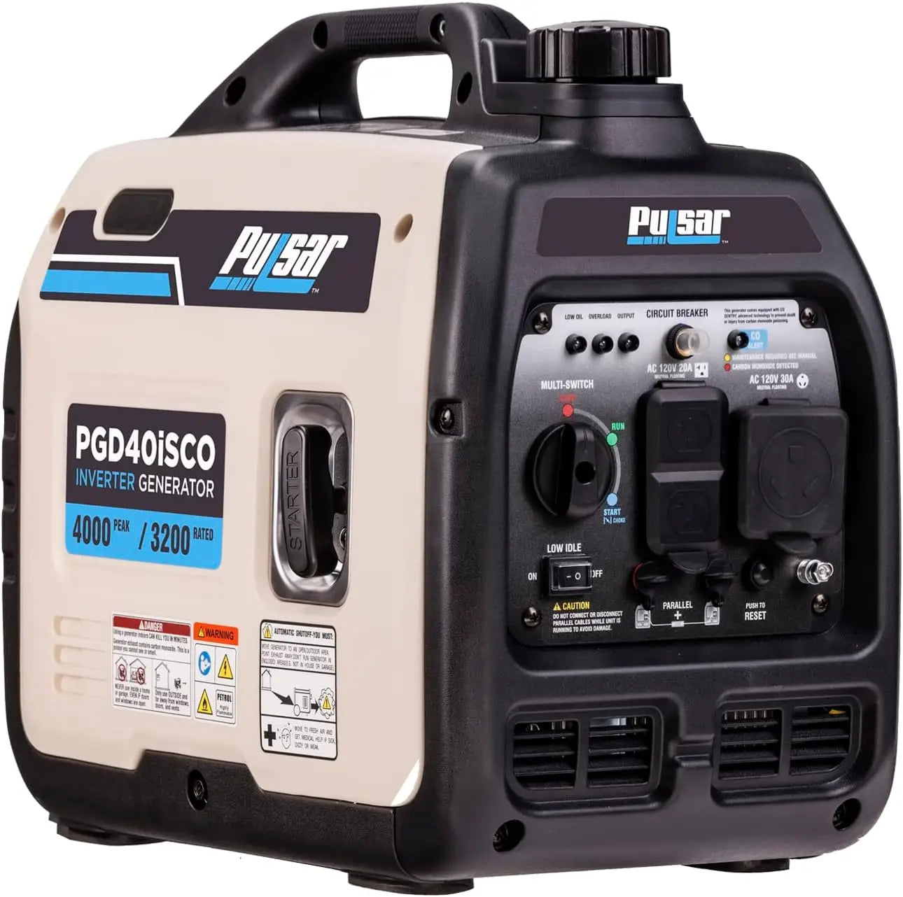 PGD40ISCO Ultra Light Quiet 4000W Portable Inverter Gen