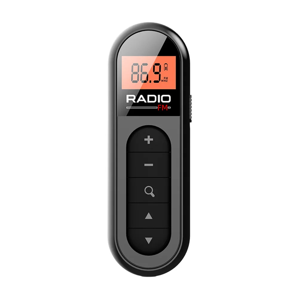 APWIKOGER Mini Pocket FM Radio Walkman With Backlight