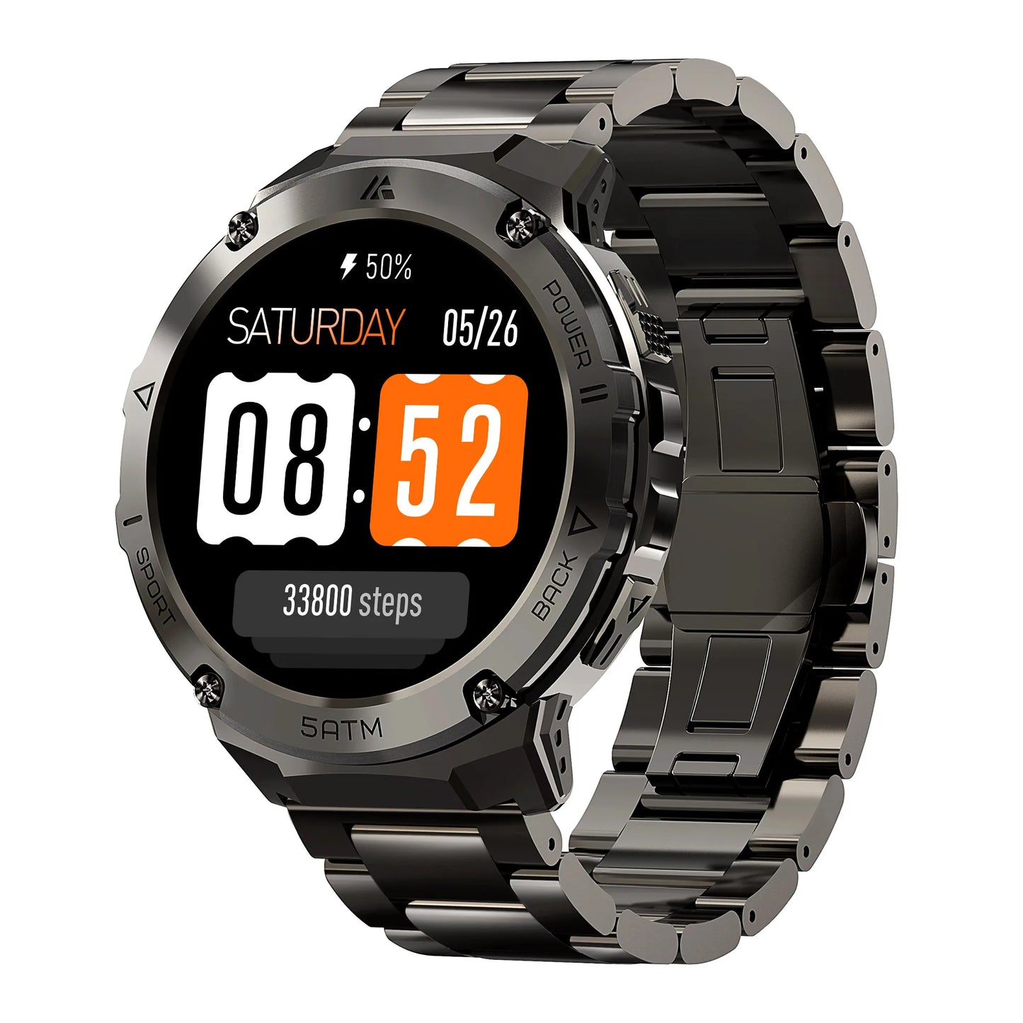 Hidamel T3E GPS Smart Watch For Men Compass Altimeter