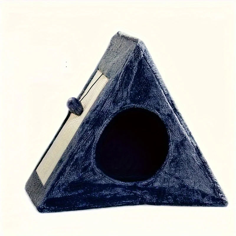 CN Zhejiang Cat Bed With Plush Ball Toy And Scratching Board