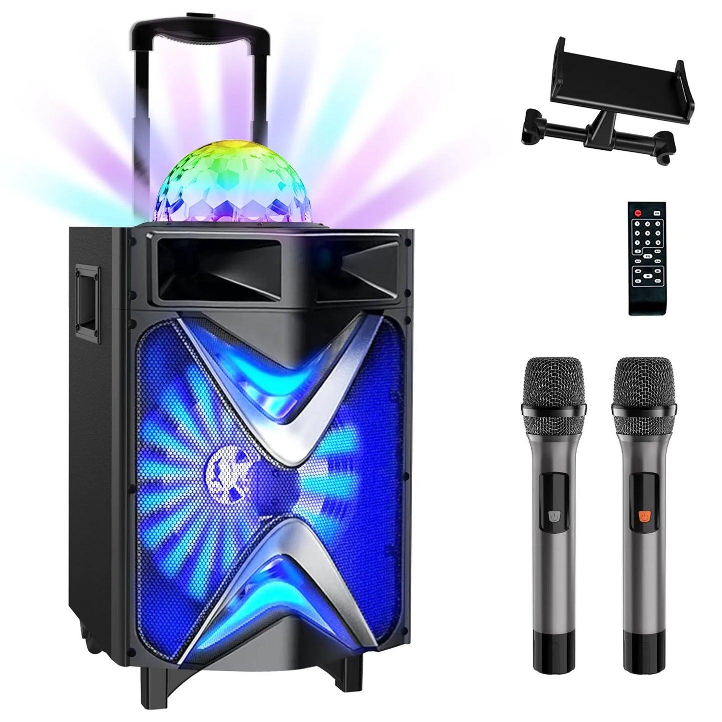 VeGue Karaoke Machine And Bluetooth Speaker PA System