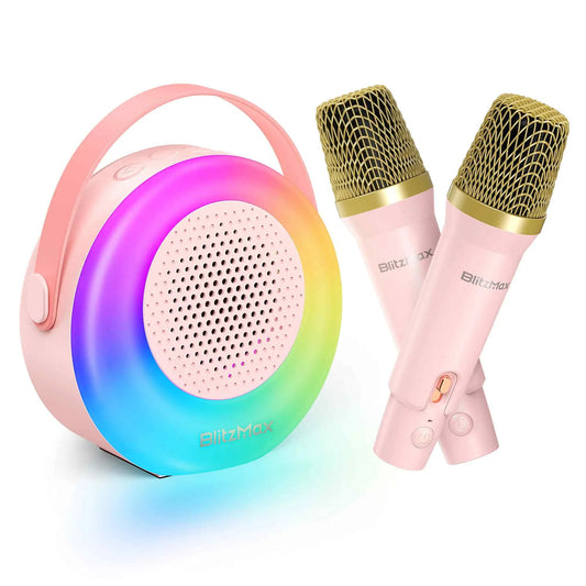 ELEGIANT BM K10 Karaoke Machine Portable Bluetooth 2 Mics