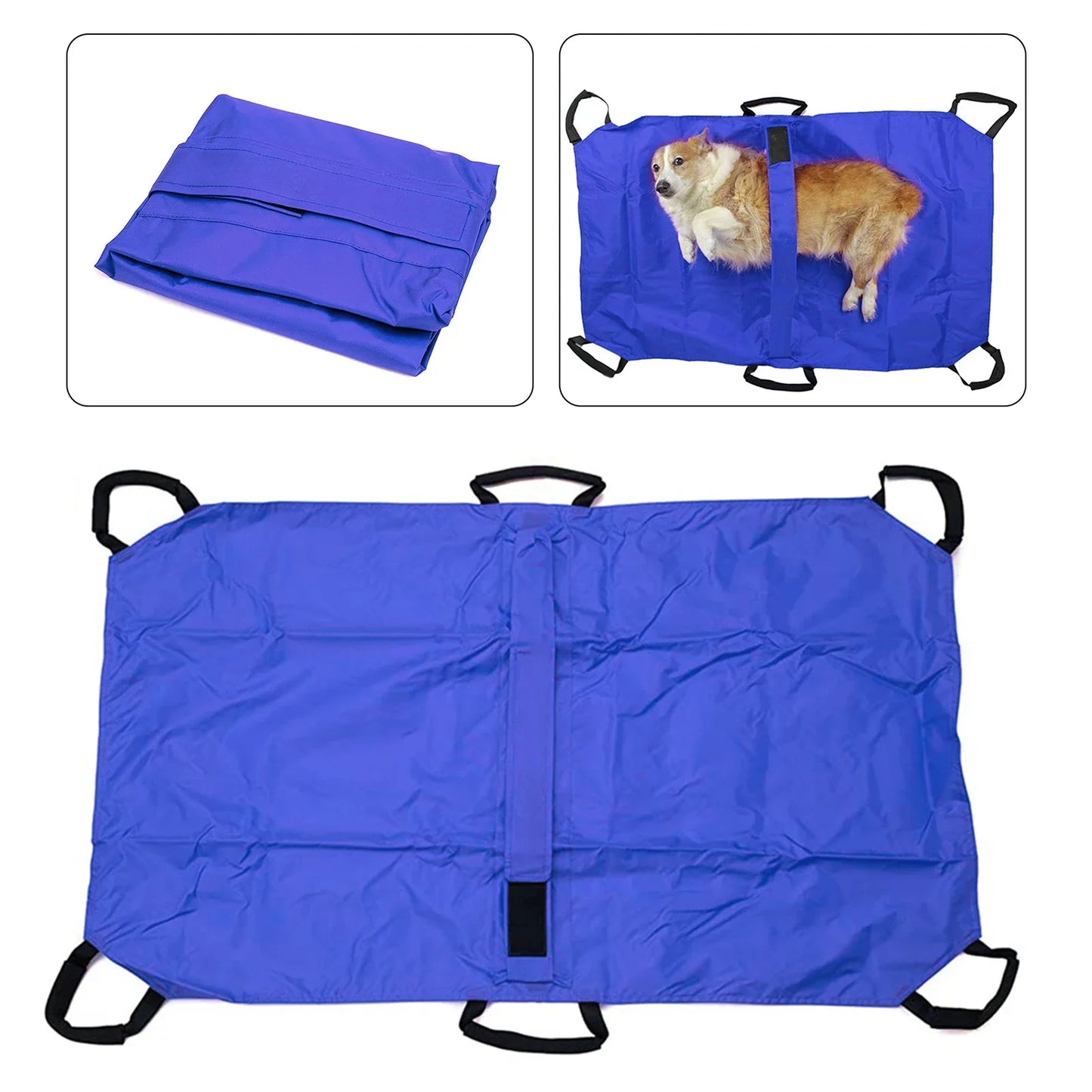 Bymaocar Pet Transport Stretcher Nylon Anti Bite For Pets