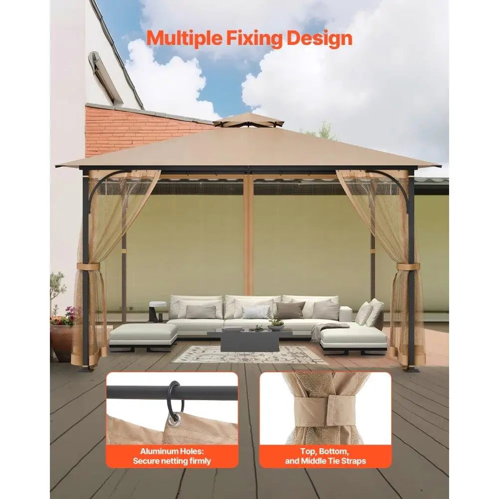 Origin Replacement Mesh Canopy Netting for Gazebos