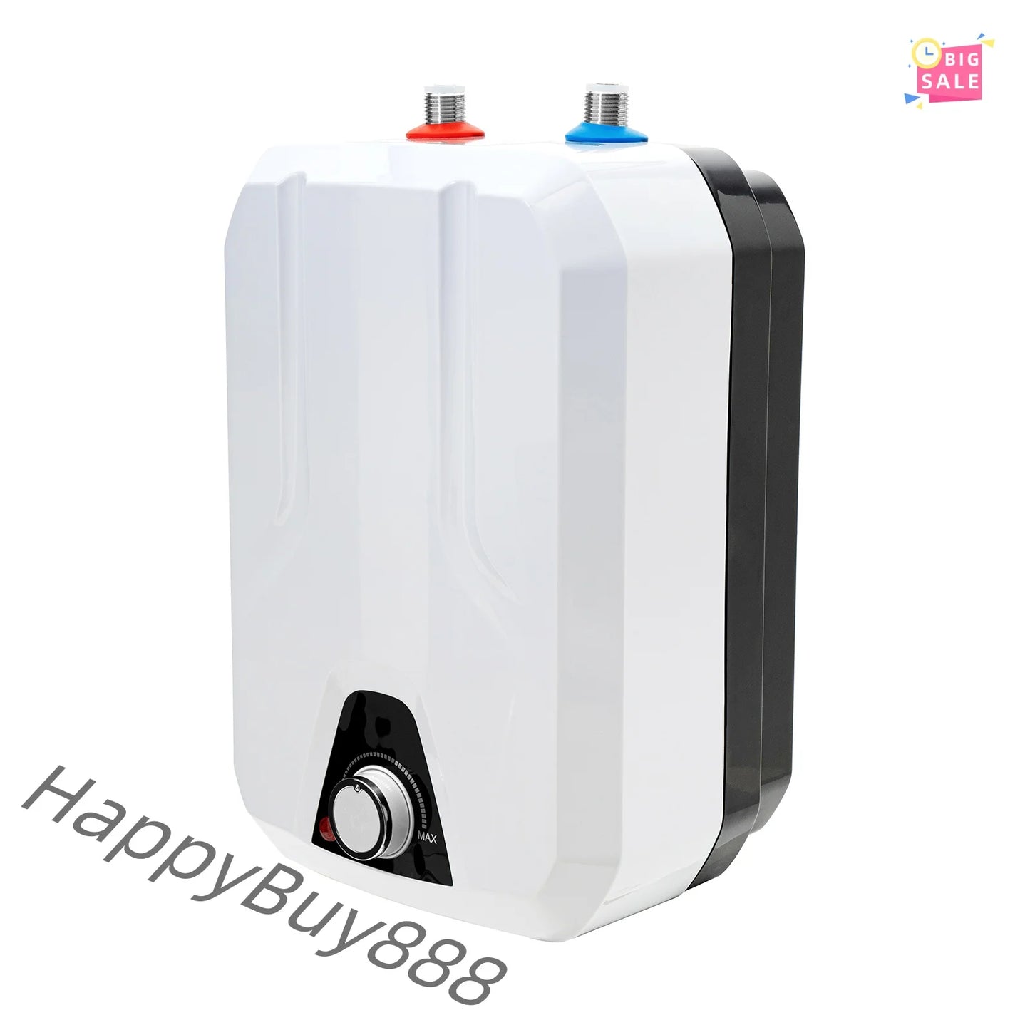 Electric Water Heater 6L Stainless Steel Tank Compact