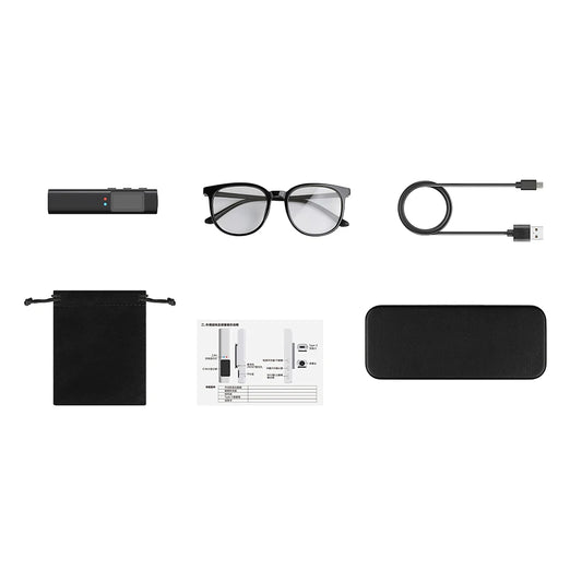 APWIKOGER 2.7K HD Glasses Camera WiFi Eyewear Action Cam