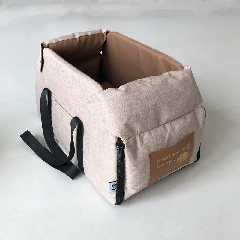 Portable Dog Car Seat Carrier Booster For Small Pets