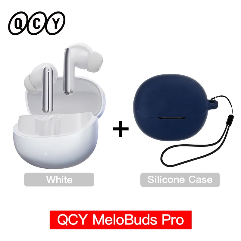 QCY MeloBuds Pro 46dB ANC Hi Res LDAC Bluetooth 5.3