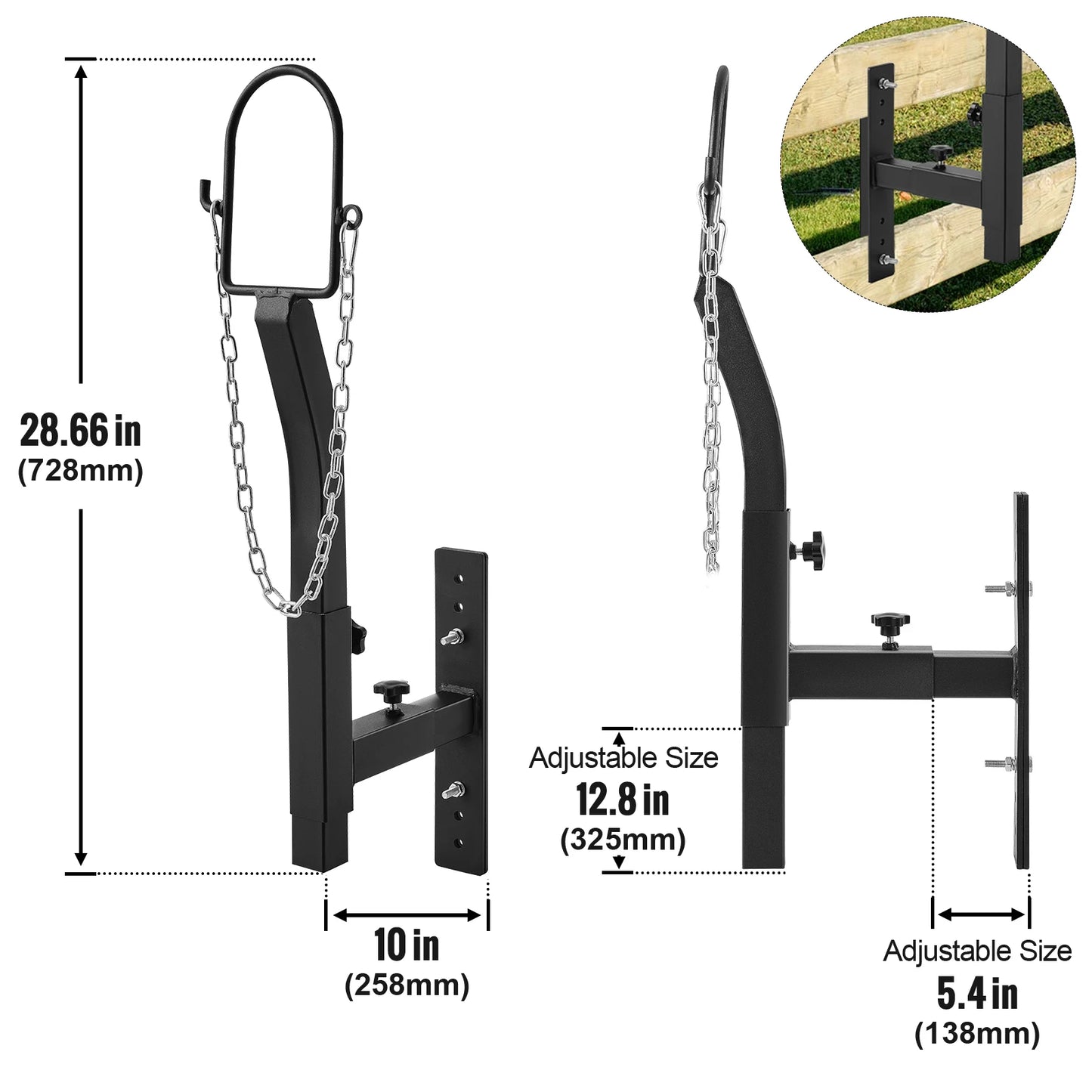 SucceBuy Goat and Sheep Stand for Milking and Shearing With Adjustable Height and Sturdy Iron Construction