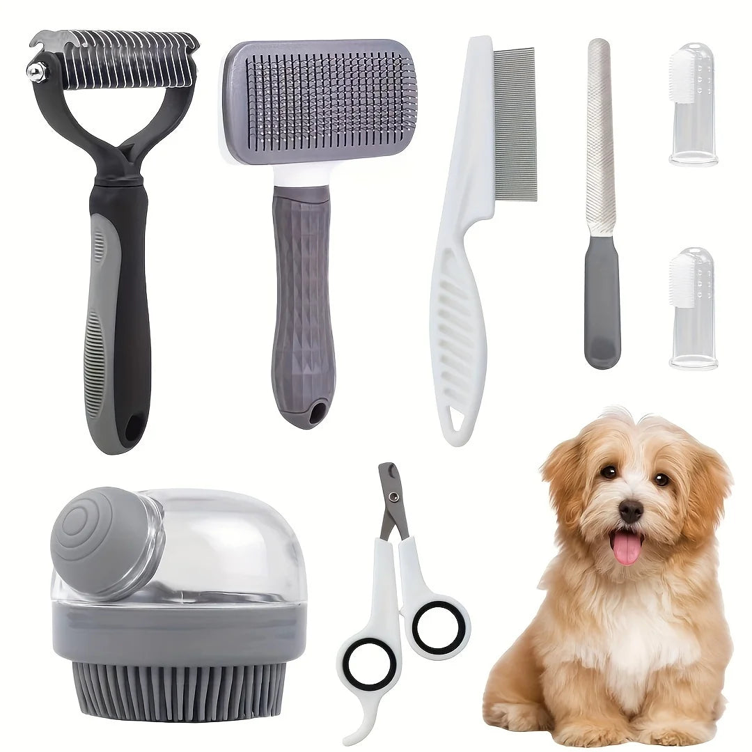 Hign Concerned Premium Dog Grooming Set 8 Pieces Kit