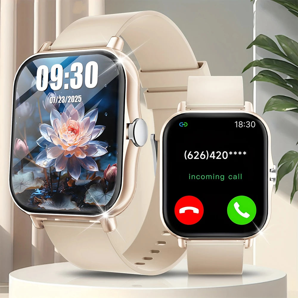 Smart Watch With Wireless Calling, Notifications, Calculator And Alarm