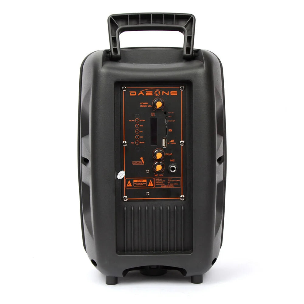 CURUK 1000W Portable Bluetooth Speaker LED Lights FM Radio