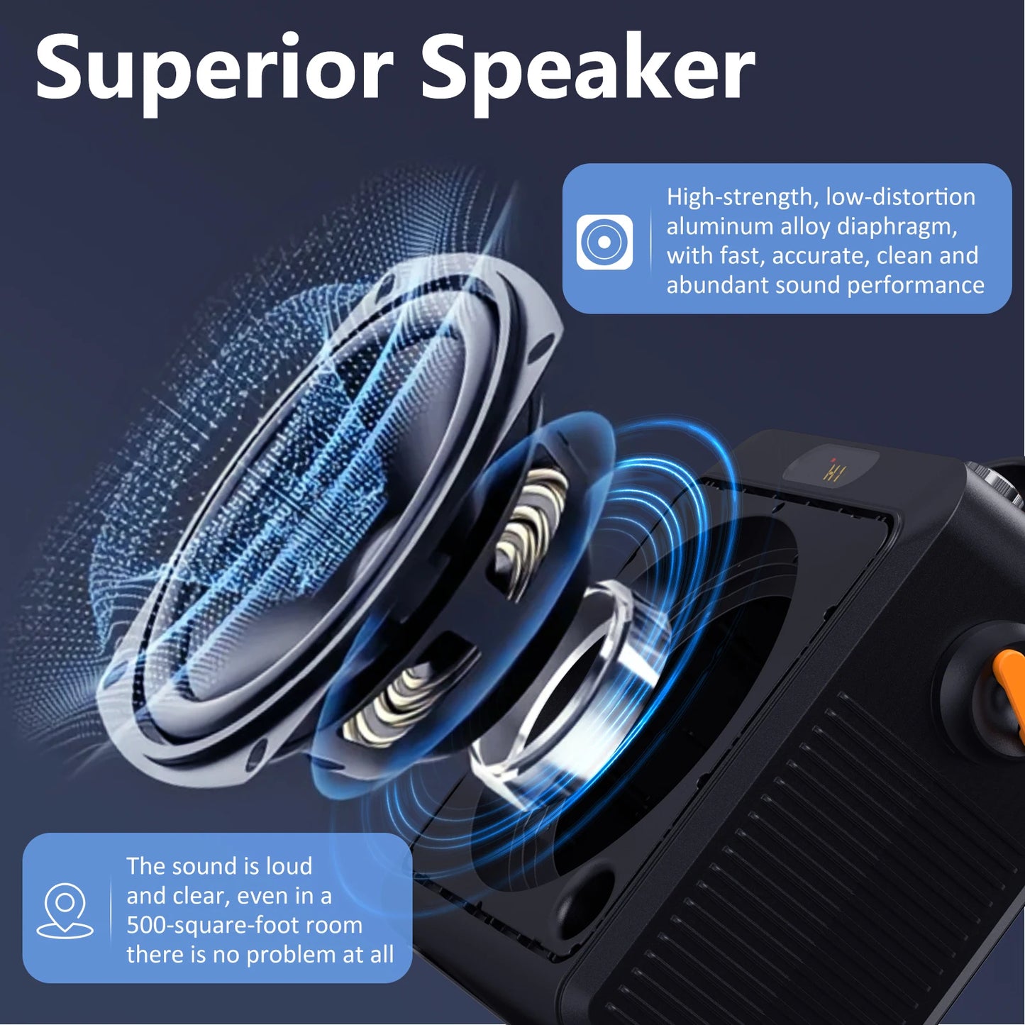 FanFun T19 Karaoke Machine With Wireless Microphones