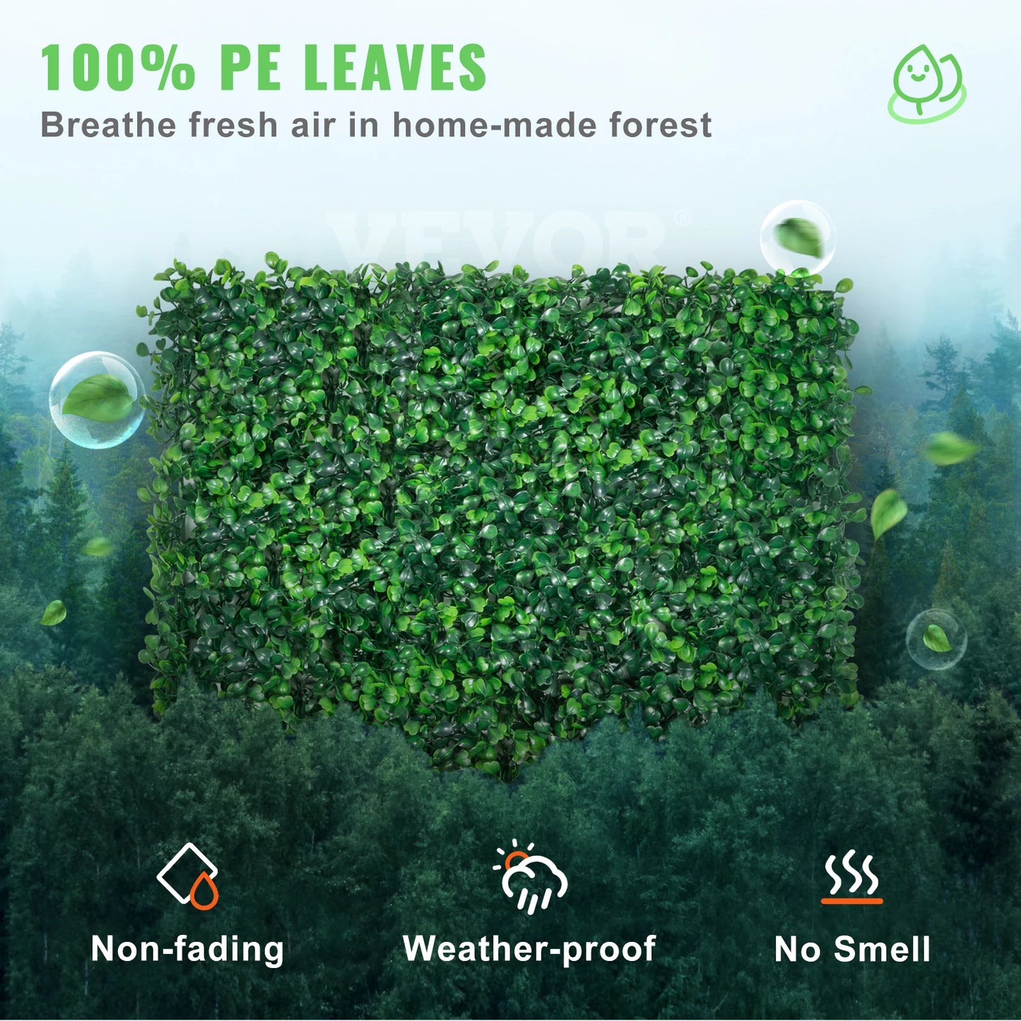 Shanghai Boxwood Panels Artificial Hedge Wall Mat Kit