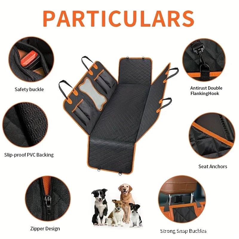 Zhejiang Dog Car Seat Cover Waterproof Hammock 600D