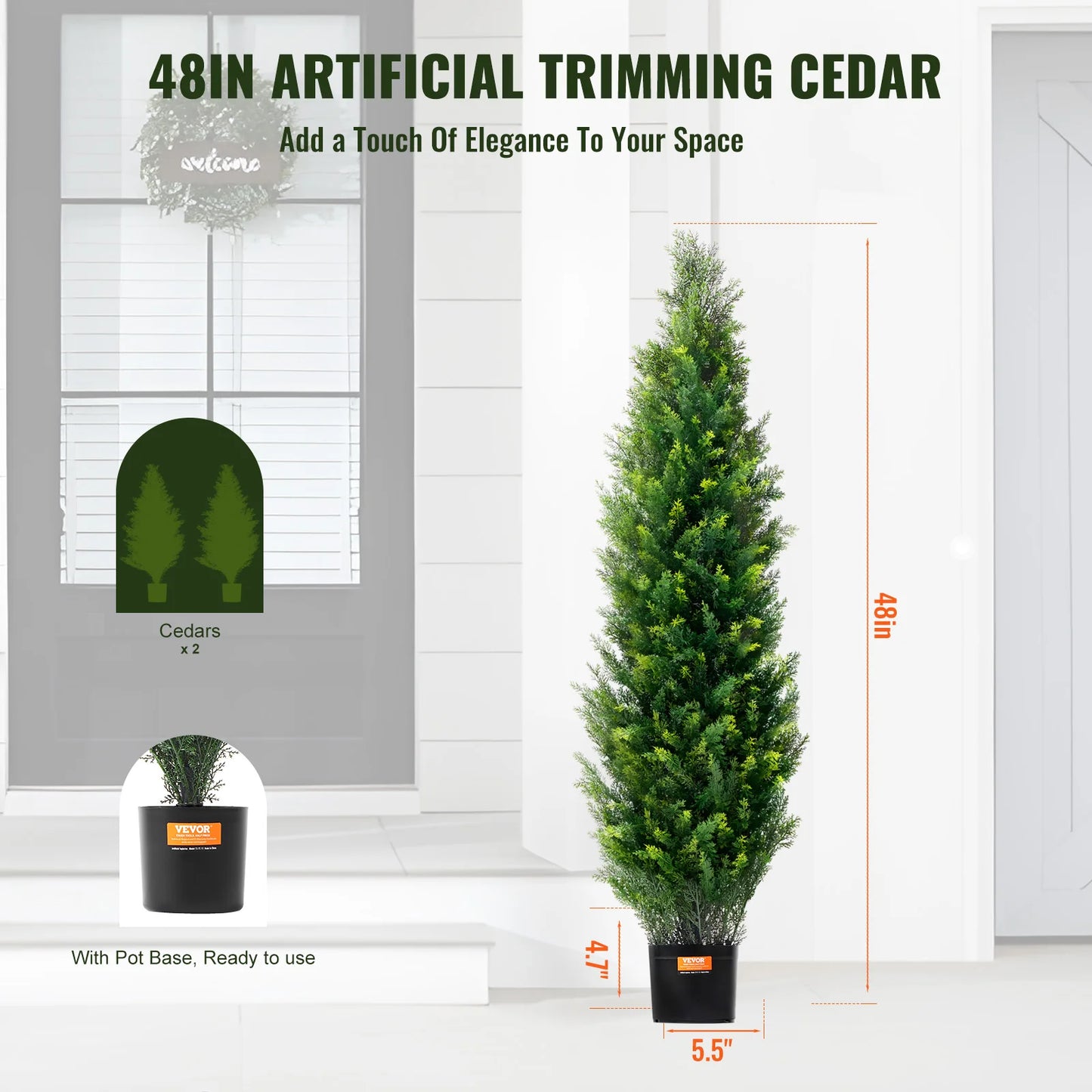 Shanghai Artificial Cedar Tree for Exhibition Display