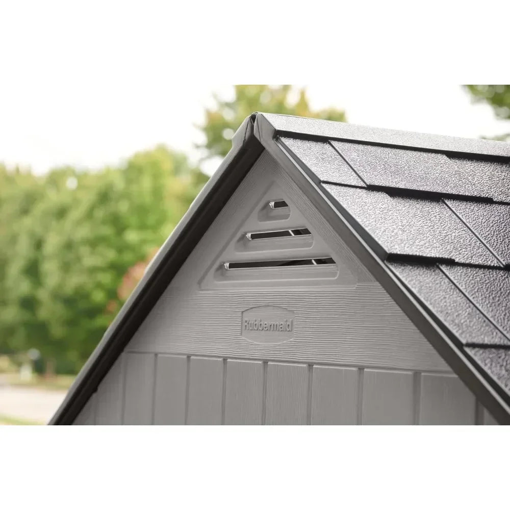 XMSJ Resin Outdoor Storage Shed With Floor Waterproof