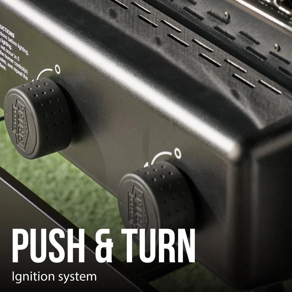 XMSJ 3 Burner Propane Gas Grill With Easy Ignition