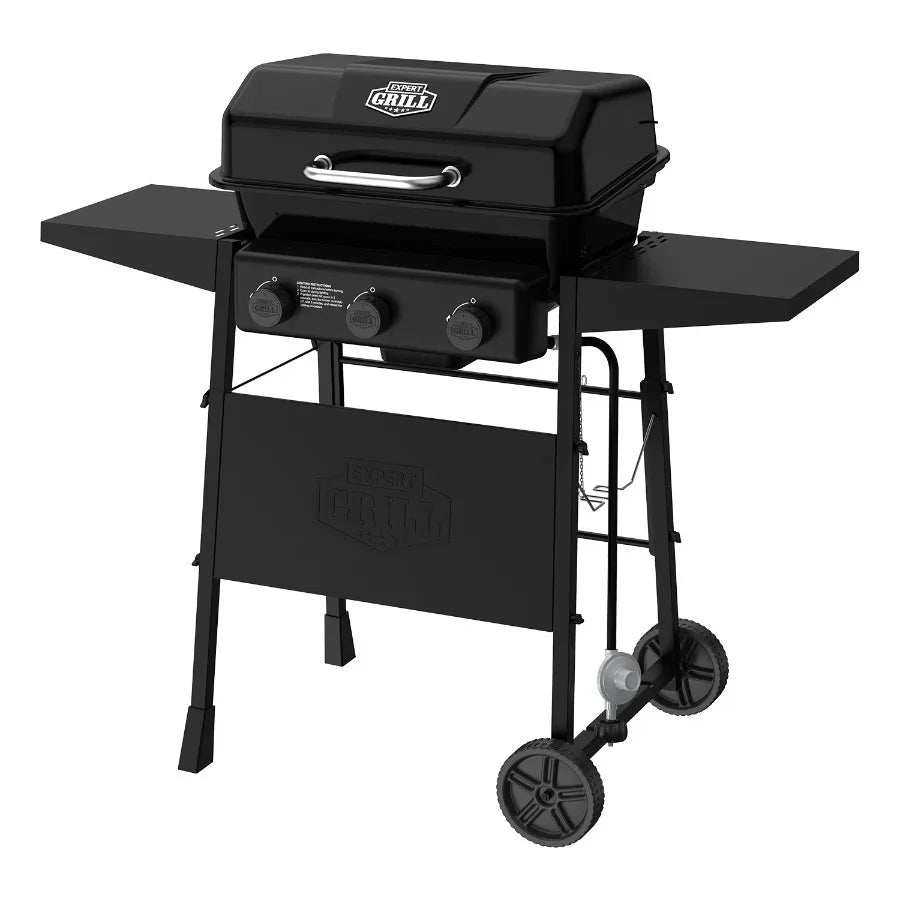 Expert Grill 3 Triple-Burner Propane with All-Weather-Ready Precision-Heat Grates