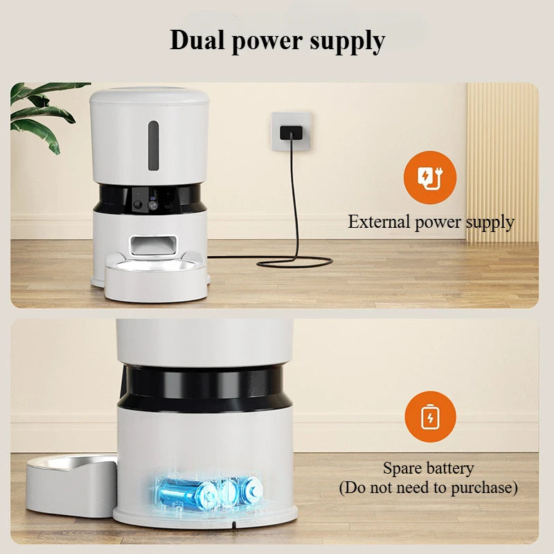 Hign Concerned WiFi Enabled Pet Feeder With Camera