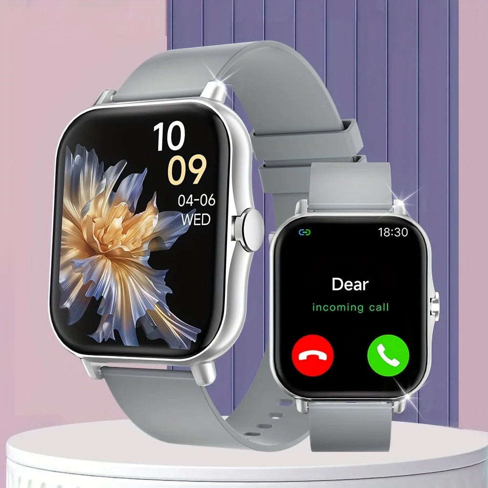Smart Watch With Wireless Calling, Notifications, Calculator And Alarm