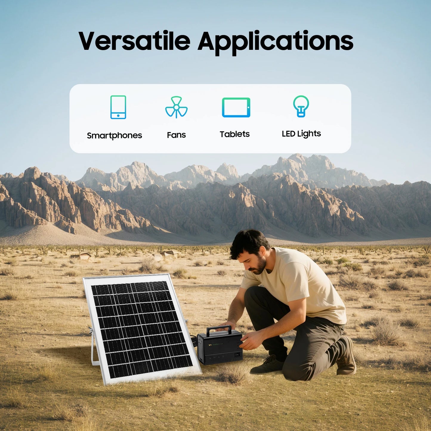 Hign-concerned Solar Inverter 12V 4A IP65 USB Ports