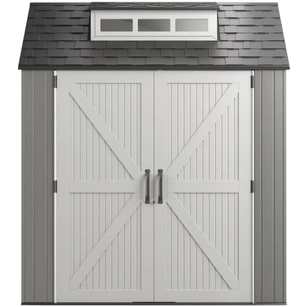 XMSJ Resin Outdoor Storage Shed With Floor Waterproof