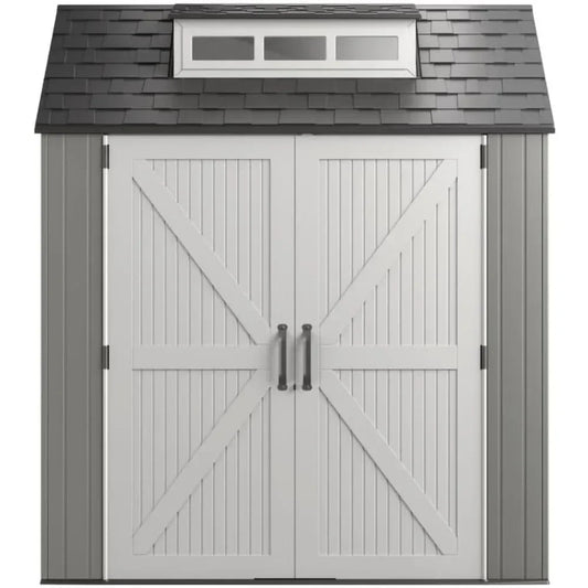 XMSJ Resin Outdoor Storage Shed With Floor Waterproof