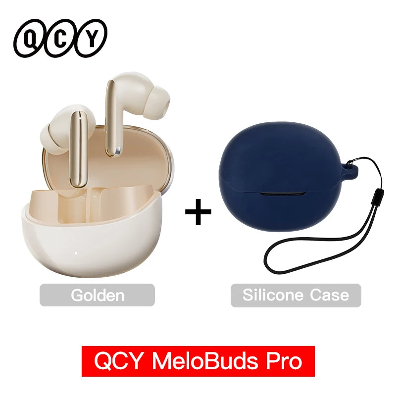 QCY MeloBuds Pro 46dB ANC Hi Res LDAC Bluetooth 5.3