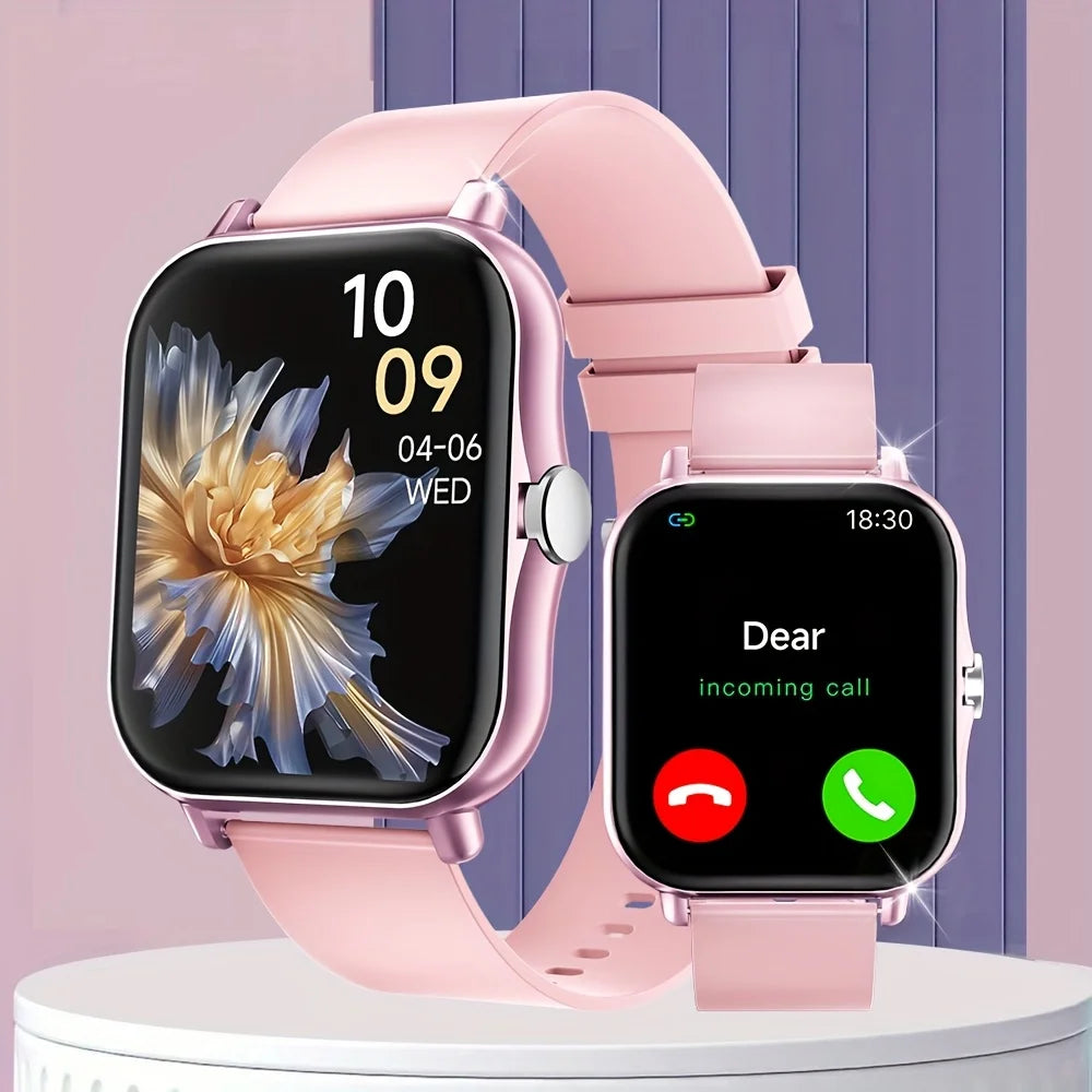 Smart Watch With Wireless Calling, Notifications, Calculator And Alarm