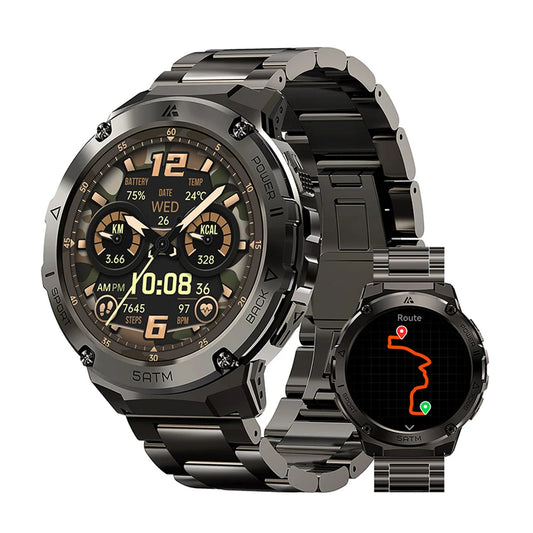Hidamel T3E GPS Smart Watch For Men Compass Altimeter