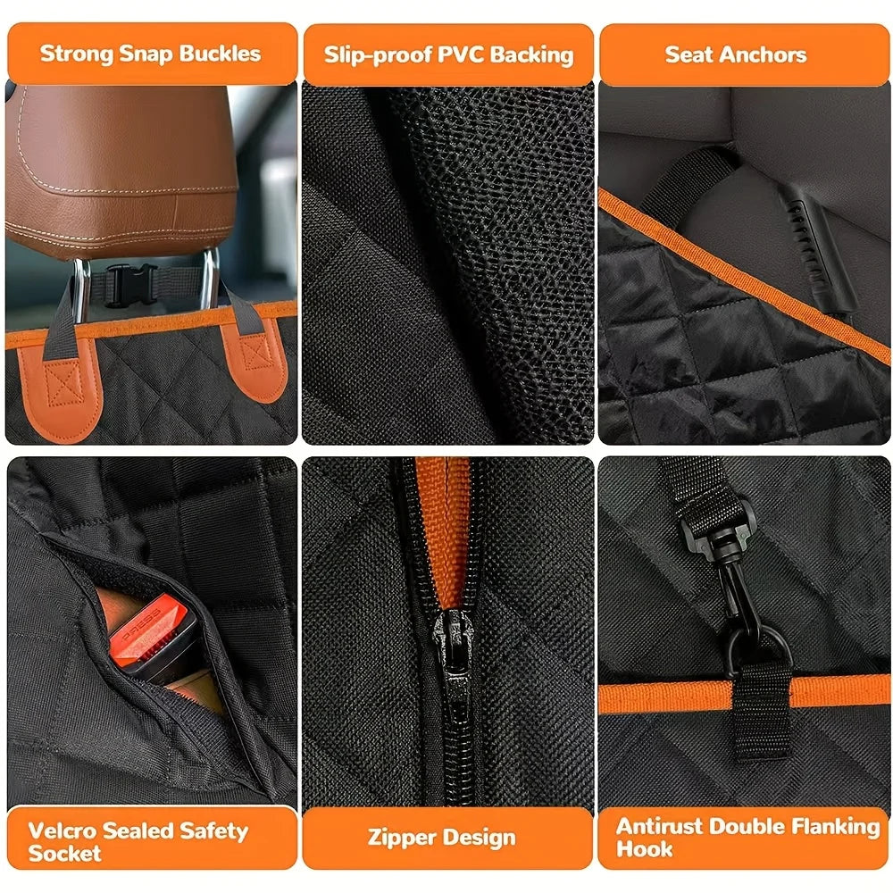 Zhejiang Dog Car Seat Cover Waterproof Hammock 600D