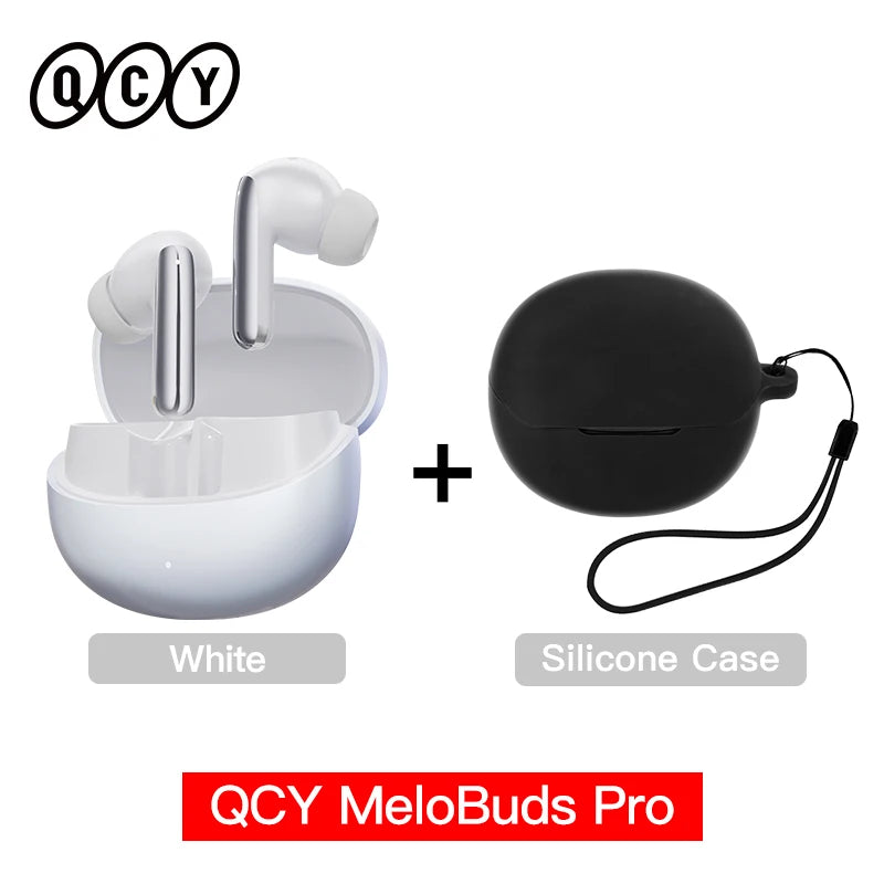 QCY MeloBuds Pro 46dB ANC Hi Res LDAC Bluetooth 5.3