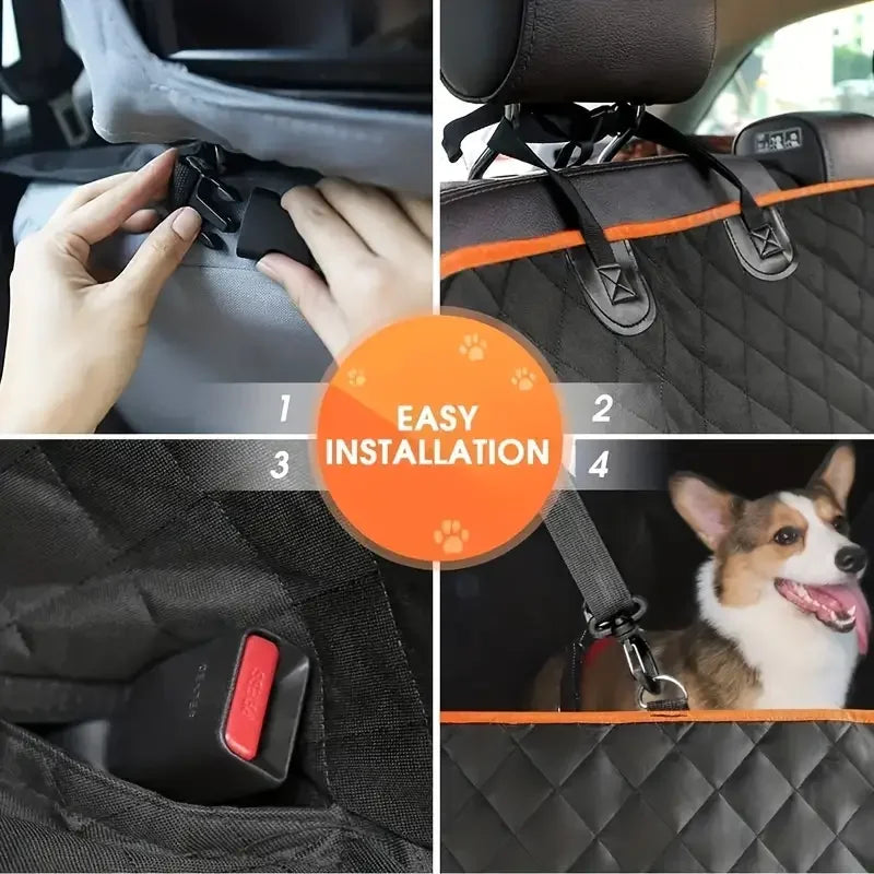 Dog Car Seat Cover Waterproof Hammock Nonslip Durable