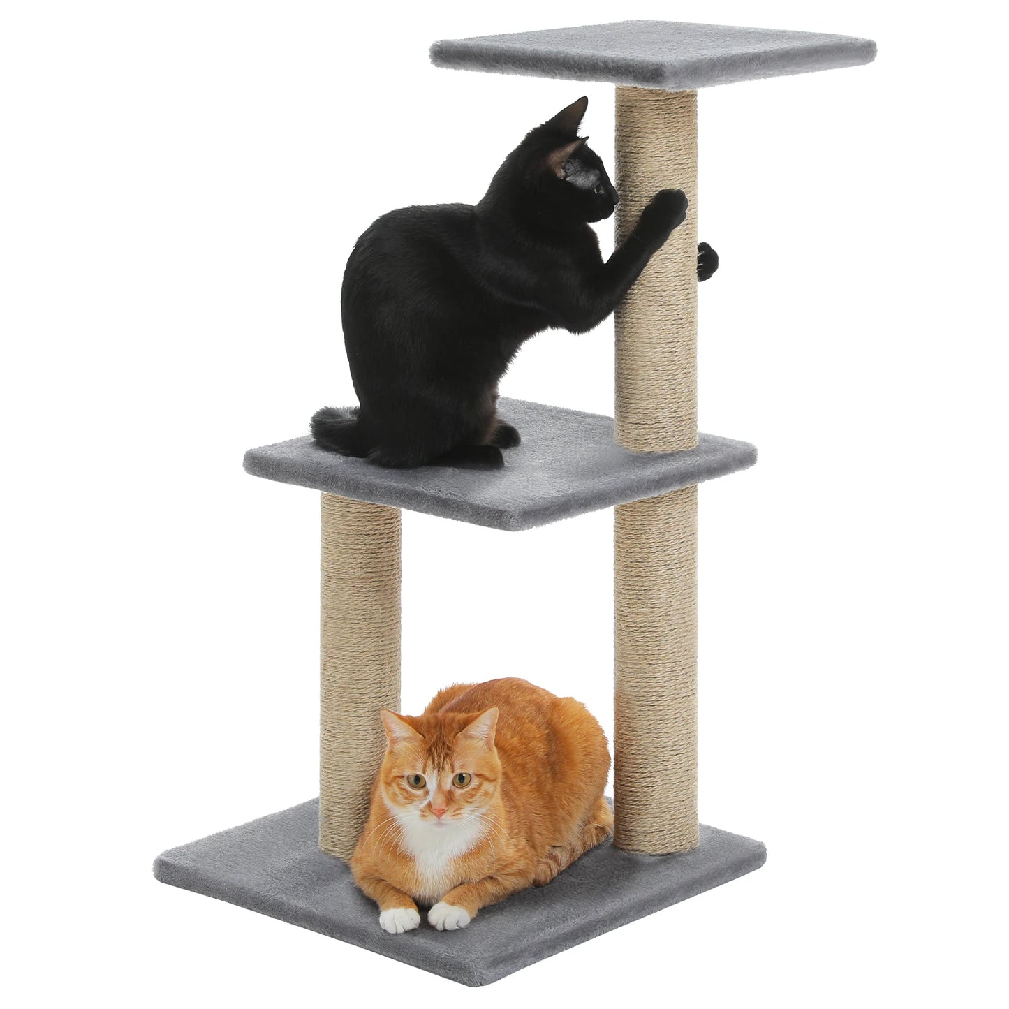 PAWZ Road Cat Tree Indoor Cats Three Tier Activity Tower