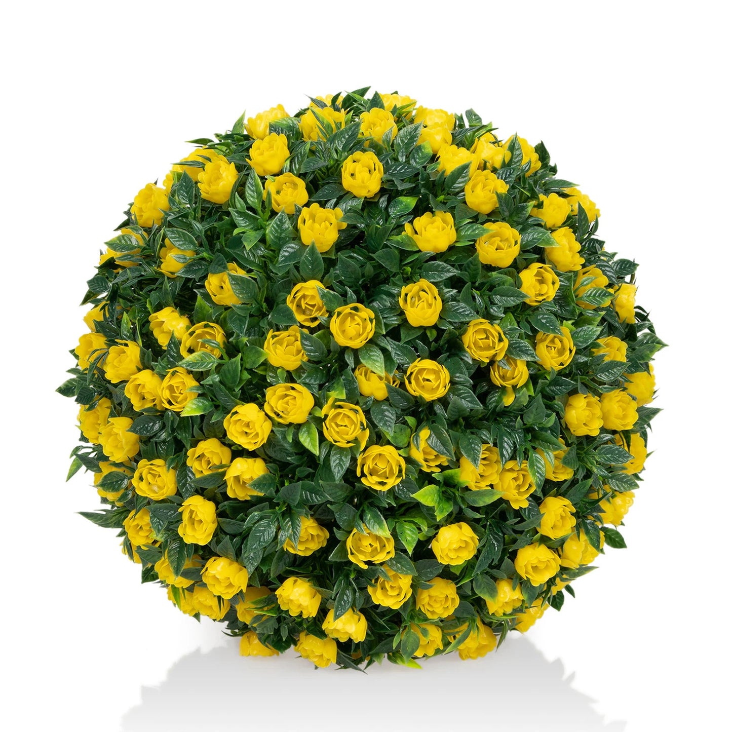 TWISTER Two Pack Artificial Flower Ball Hanging Pendant For Indoor Outdoor Decor Orbs