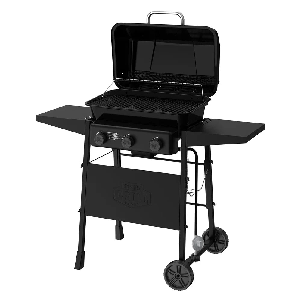 XMSJ 3 Burner Propane Gas Grill With Easy Ignition